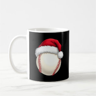 Weihnachts-Baseball-Weihnachtsmannmütze Funny Spor Kaffeetasse