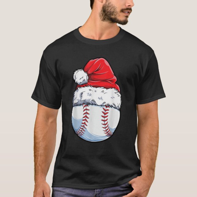 Weihnachts-Baseball-Weihnachtsmannmütze Xmas Boys  T-Shirt (Vorderseite)