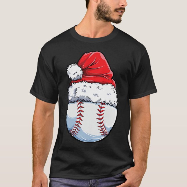 Weihnachts-Baseball-Weihnachtsmannmütze Xmas Boys  T-Shirt (Vorderseite)