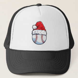 Weihnachts-Baseball-Weihnachtsmannmütze Xmas Boys Truckerkappe