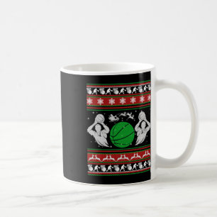 Weihnachts-Basketball-Geschenk Kaffeetasse