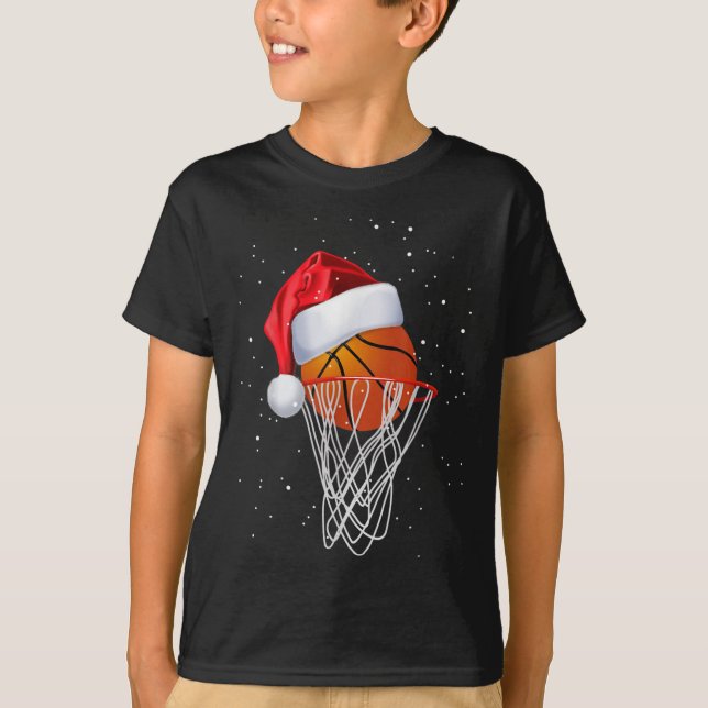 Weihnachts Basketball Shirt Basketball Basketball  (Vorderseite)
