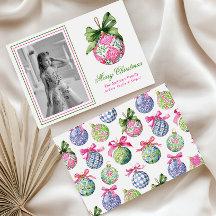 Weihnachts Baubles Ornamente Foto Urlaub