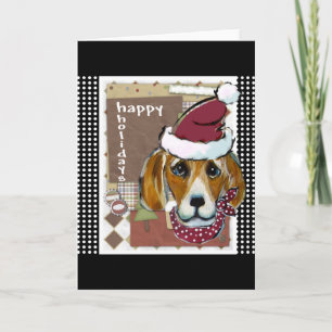 WEIHNACHTS-BEAGLE FEIERTAGSKARTE