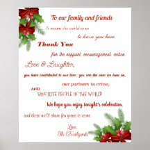Weihnachts-Begrüßungsfamilie und Empfang