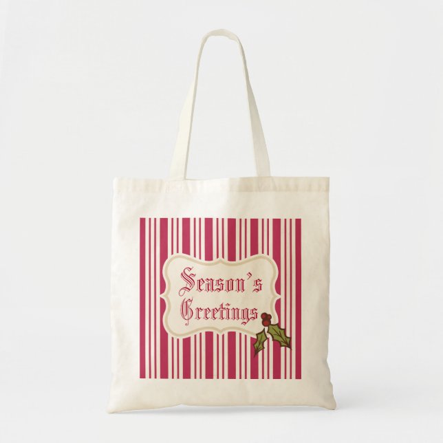 Weihnachts-Begrüßungstour-Tasche Tragetasche (Vorne)