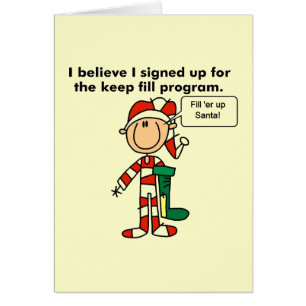 Weihnachts Behalt Fill Program Tshirts und Geschen