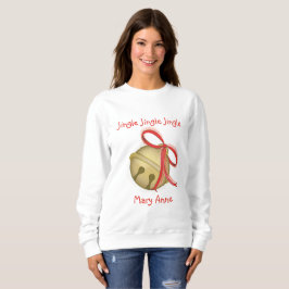 Weihnachts-Bell Editable Women's Sweatshirt
