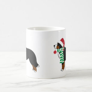 Weihnachts Berner Sennenhund Feiertag Hund Tasse