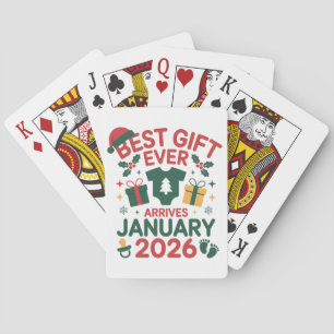Weihnachts Bestes Geschenk Ankunft Januar 2026 Paa Spielkarten
