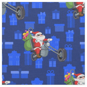 Weihnachts-Biker Stoff