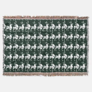 Weihnachts-Blanket-Holiday-Rentierwirbel-Decken Decke