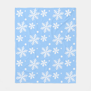 Weihnachts-Blanket Urlaub Snowflake Fleece Blanket