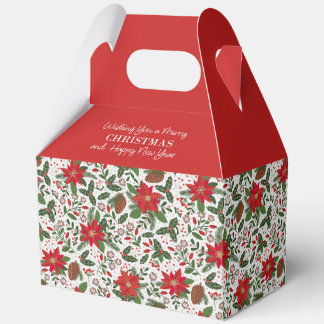 Weihnachts-Blume Geschenkschachtel