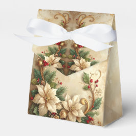 Weihnachts-Blumen-Geschenkbox Geschenkschachtel