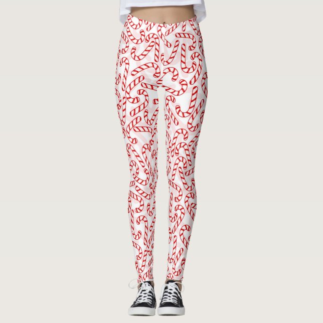 Weihnachts-Bonbons. Leggings (Vorderseite)
