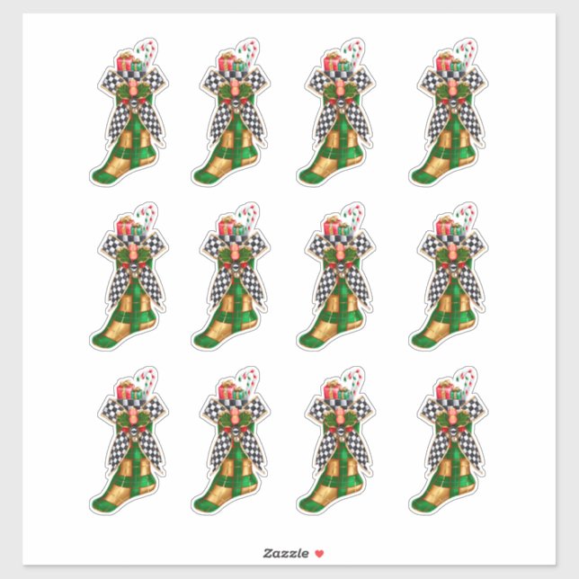 Weihnachts-Bonbons Weihnachten Weihnachten Weihnac Aufkleber (Blatt)