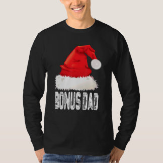 Weihnachts-Bonus Vater Weihnachtsmannmütze Weihnac T-Shirt