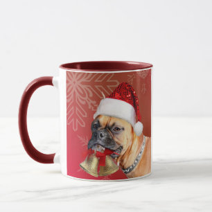 Weihnachts-Boxer-Tasse Tasse