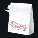 Weihnachts-Branchen Feiertag Party Gefälligkeitsbo Geschenkschachtel<br><div class="desc">Vielen Dank an Ihre Gäste mit stilvollen,  personalisierten Gefälligkeitsboxen! Alle Text- und Hintergrundfarben sind vollständig editierbar. Klicken Sie auf den Button "Personalisieren",  um weitere Anpassungen vorzunehmen,  oder kontaktieren Sie uns,  wenn Sie Hilfe bei der Anpassung benötigen. Entsprechende Artikel und Designs finden Sie auf unserer Website unter www.berryberrysweet.com</div>