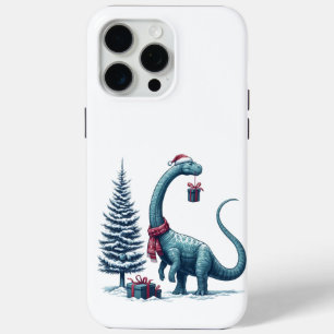 Weihnachts Brontosaurus Dinosaurier Case-Mate iPhone Hülle
