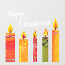 Weihnachts buntes gestrichenes Papier geschnitten