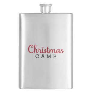 Weihnachts-Camp-Flasche   Bestes Urlaubsgeschenk Flachmann