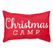Weihnachts-Camp-Hundebett | Weihnachtslager