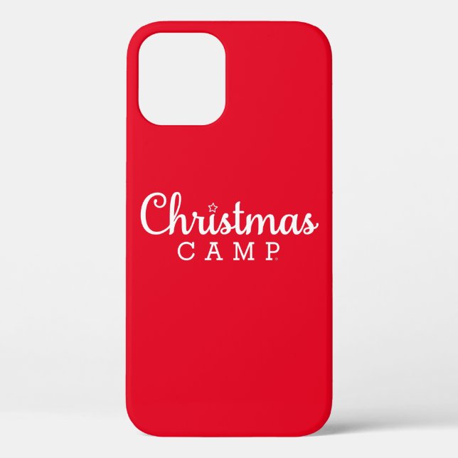 Weihnachts-Camp iPhone Case | Fälle mit Weihnachts (Rückseite)