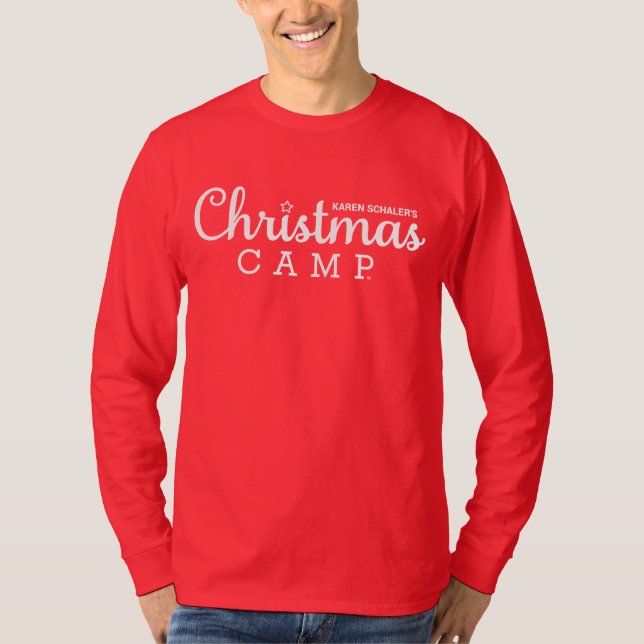 Weihnachts-Camp-T - Shirt | Weihnachts-Shirts (Vorderseite)