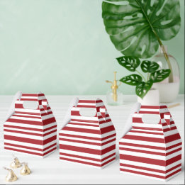 Weihnachts-Candy-Cane-Streifen Geschenkschachtel