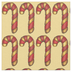 Weihnachts Candy Cane Zucker Keks Feiertag Backen Stoff