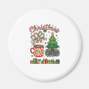 Weihnachts Candy Canes Kakao Chaos Baum Tasse Gesc Magnet