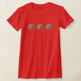 Weihnachts Candy Covered Gingerbread House Holiday T-Shirt