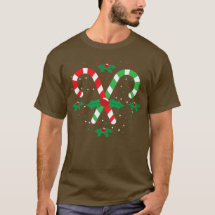 Weihnachts Candy Weihnachten Süßigkeiten Merry Chr T-Shirt
