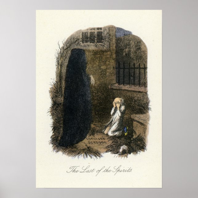 Weihnachts-Carol - Geist der Weihnachten noch zu k Poster (Vorne)