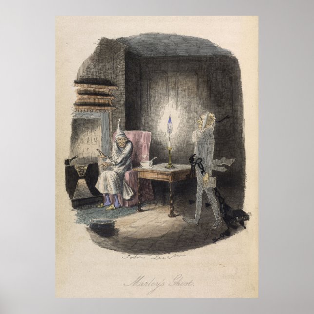 Weihnachts-Carol - Marleys Geist Poster (Vorne)