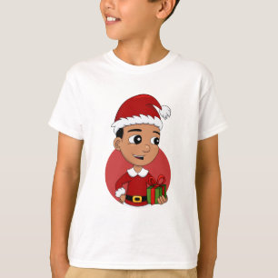 Weihnachts-Cartoon-T - Shirt