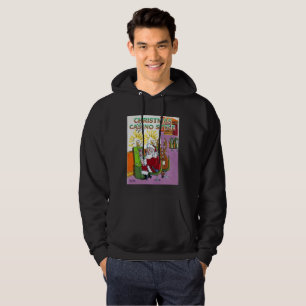 Weihnachts Casino Stil schwarz gekleidet Sweatshir Hoodie