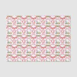 Weihnachts-Champagner-Bar Seidenpapier