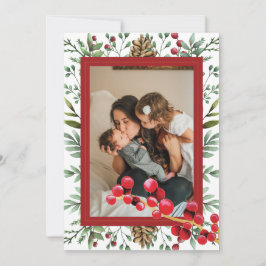 Weihnachts-Cherry Foto Holiday Collection Feiertagskarte