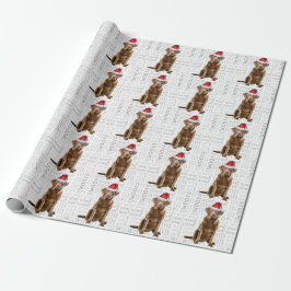 Weihnachts Chesapeake Bay Retriever Holiday Dog Geschenkpapier