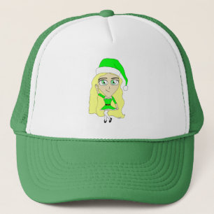 Weihnachts-Chibi Truckerkappe