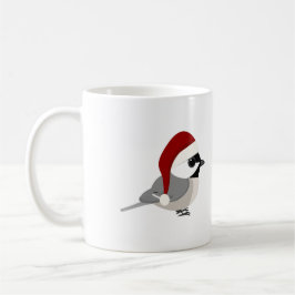 Weihnachts-Chickadee Tasse