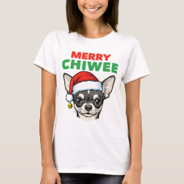 Weihnachts-Chihuahua T-Shirt