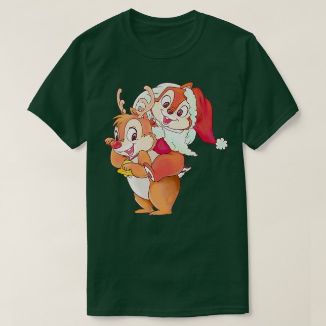 Weihnachts-Chip-Lager Dale T-Shirt (Design vorne)
