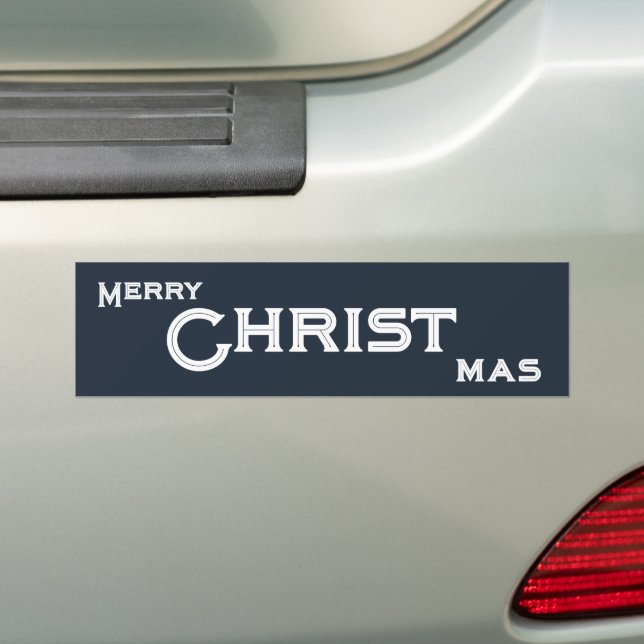 Weihnachts-Christlicher Text Inspiration Autoaufkleber (Auf Auto)