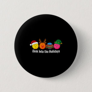 Weihnachts-Ckleball-Santa-Rentier-Elf-hässlicher-X Button