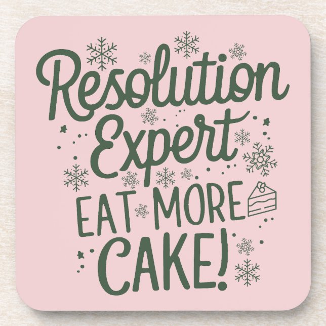 Weihnachts-Coaster Getränkeuntersetzer (Vorderseite)