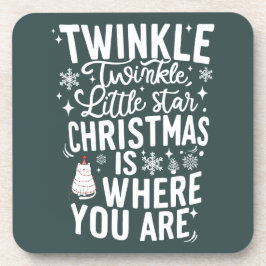 Weihnachts-Coaster Getränkeuntersetzer